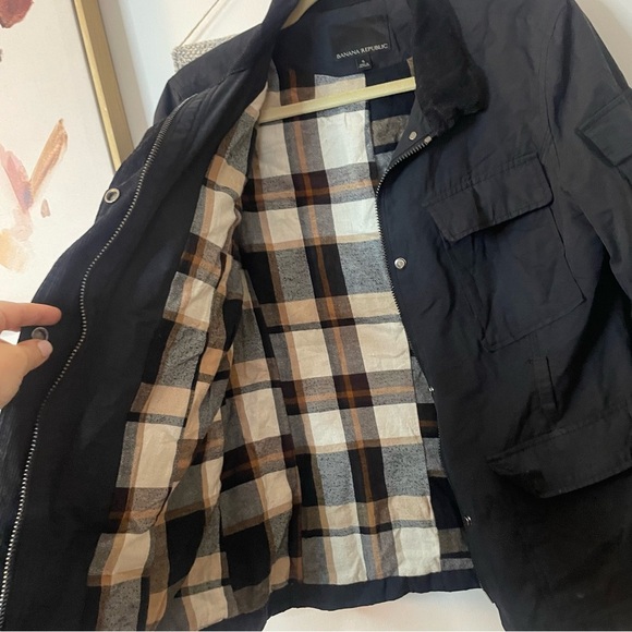 Banana Republic Dark Charcoal Field Jacket - Picture 7 of 7